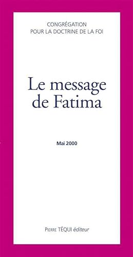 Le message de Fatima